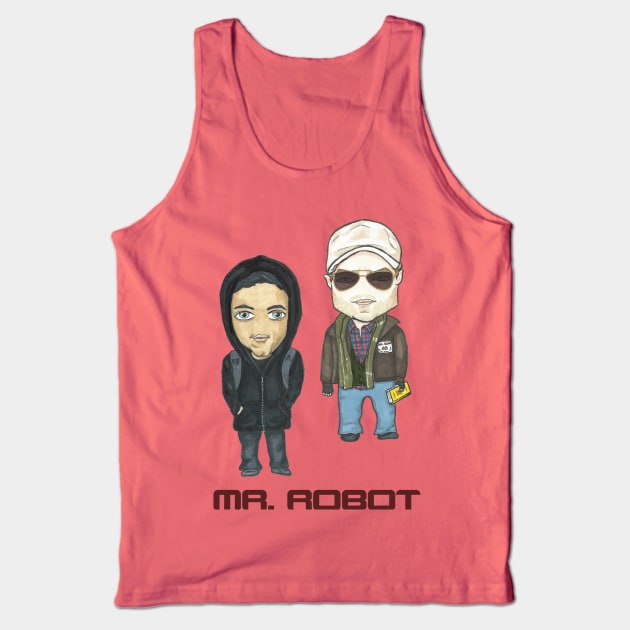 Mr. Robot Tank Top by LivStark